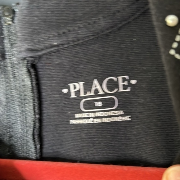 The Children's Place Girls Size 16 Black Romper Sleeveless Jumpsuit Shorts - Picture 6 of 6